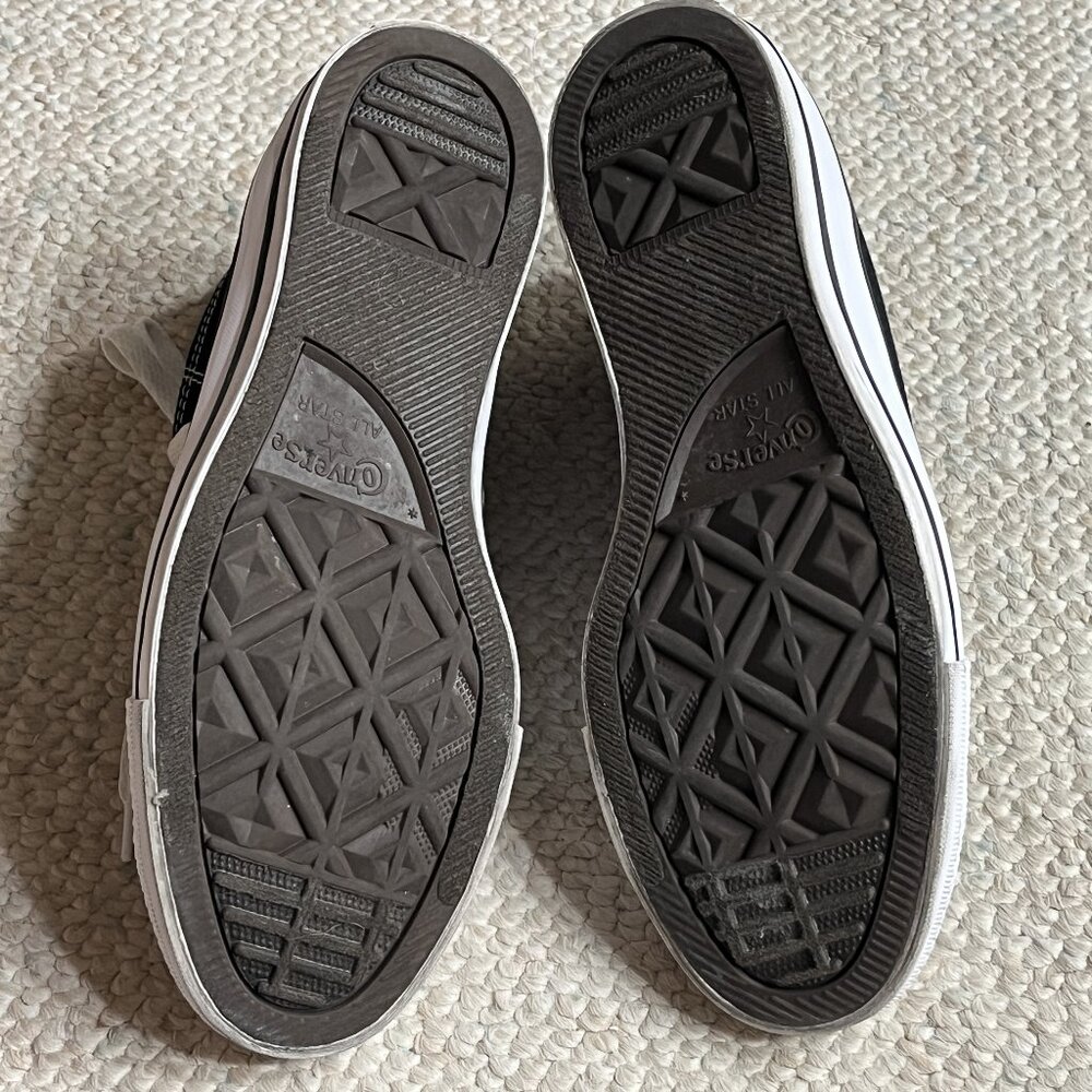 Converse All Star Chuck Taylor Women's Size 7.5 Black High Top Sneakers Shoes - Picture 10 of 10